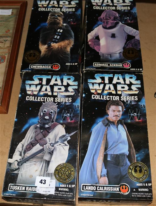Four Star Wars figures(-)